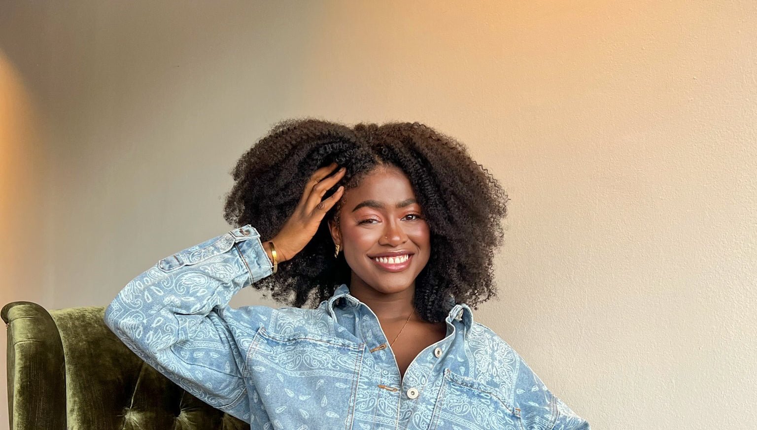 100% Virgin Human Hair Kinky Coily Wefted Bundles (4A–4C) - coilycuehair