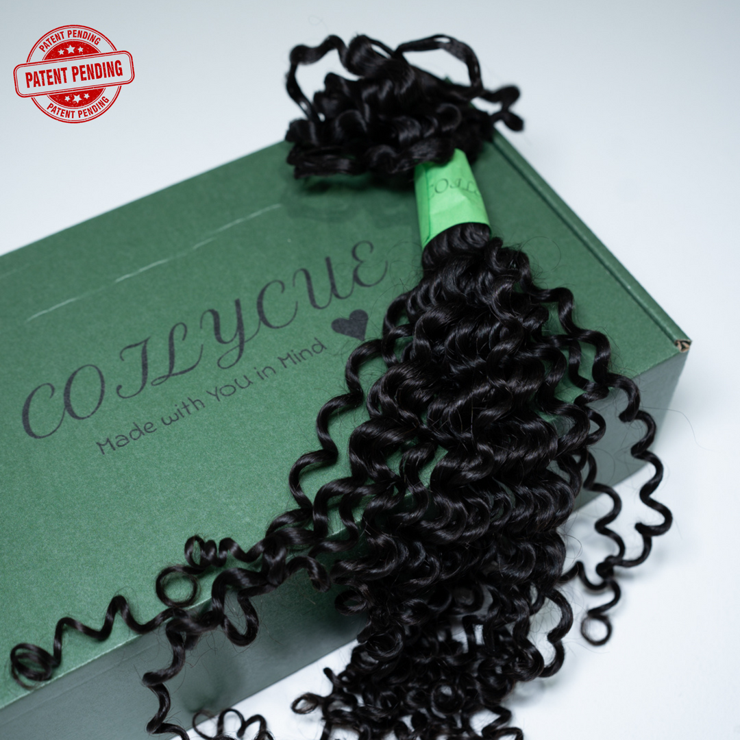 Extensions de crochet de cheveux humains Kinky Curly