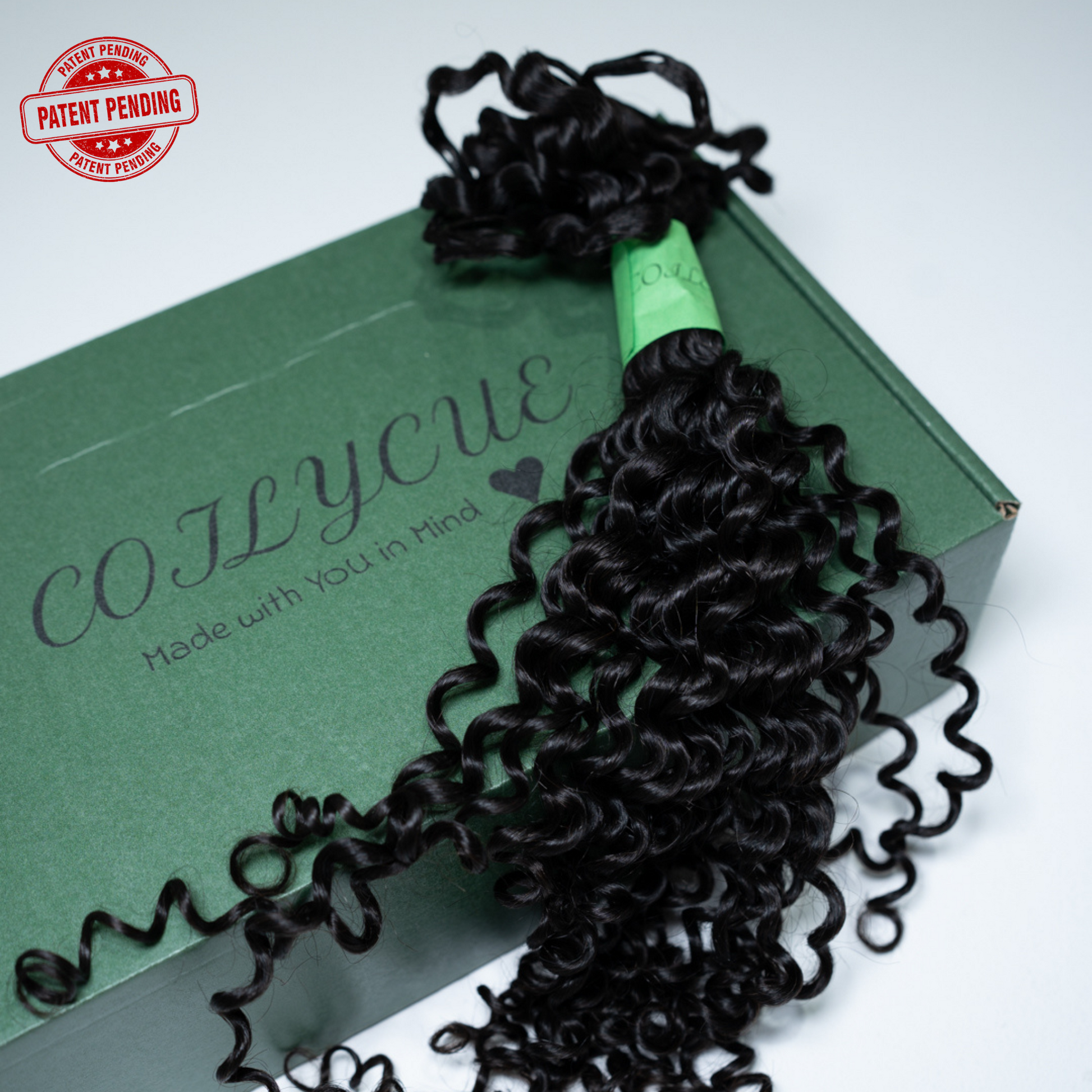 Kinky Curly Human Hair Crochet Extensions