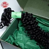 Extensions de crochet de cheveux humains Kinky Curly