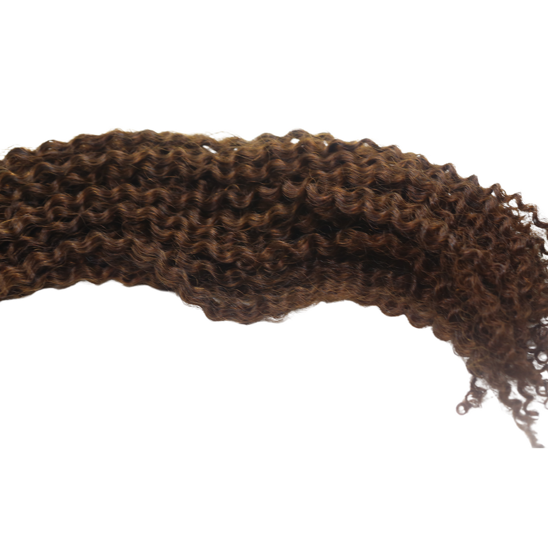 4A Human Hair Wefted Bundles - Cinnamon Brown