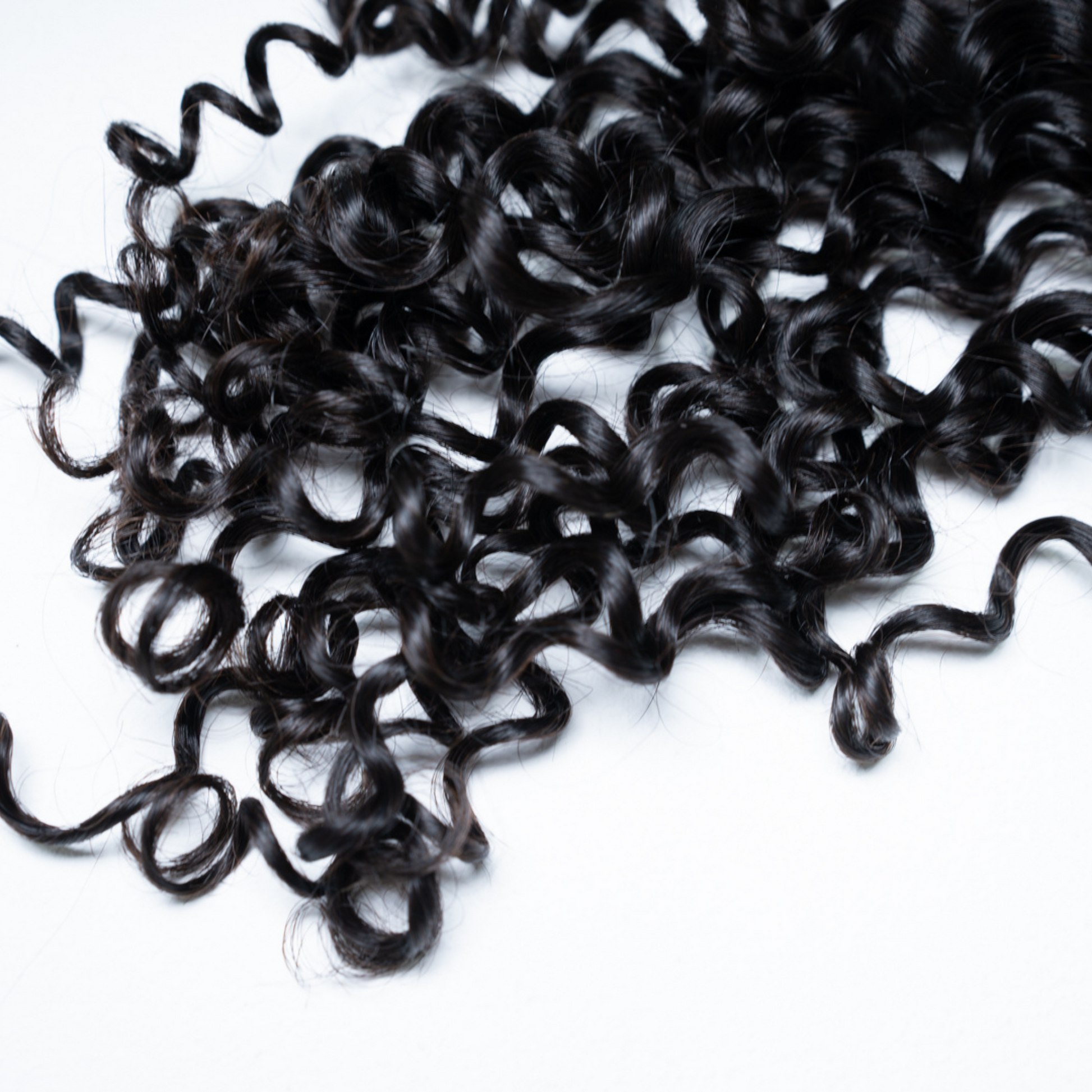 Extensions de crochet de cheveux humains Kinky Curly