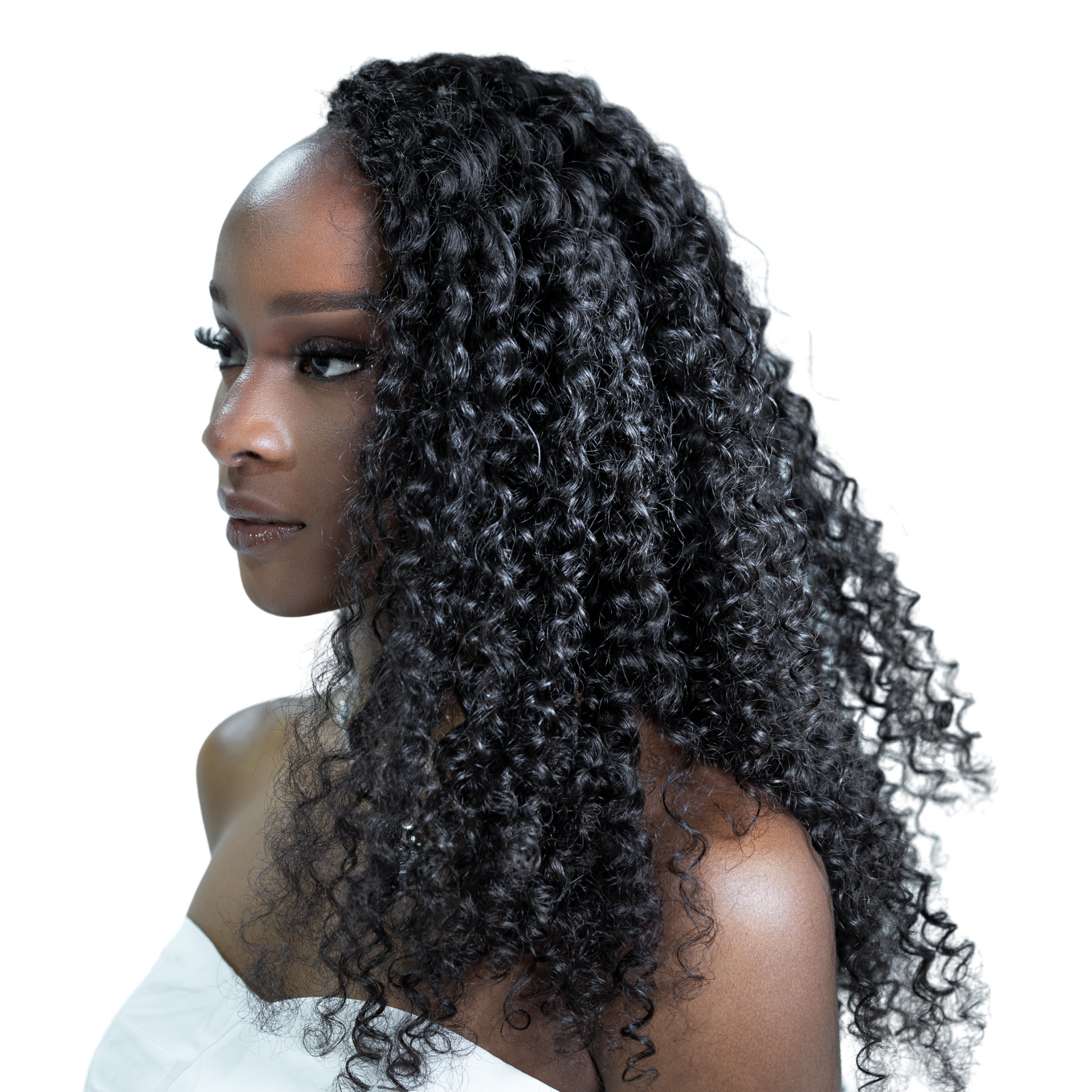 coilycue human hair crochet