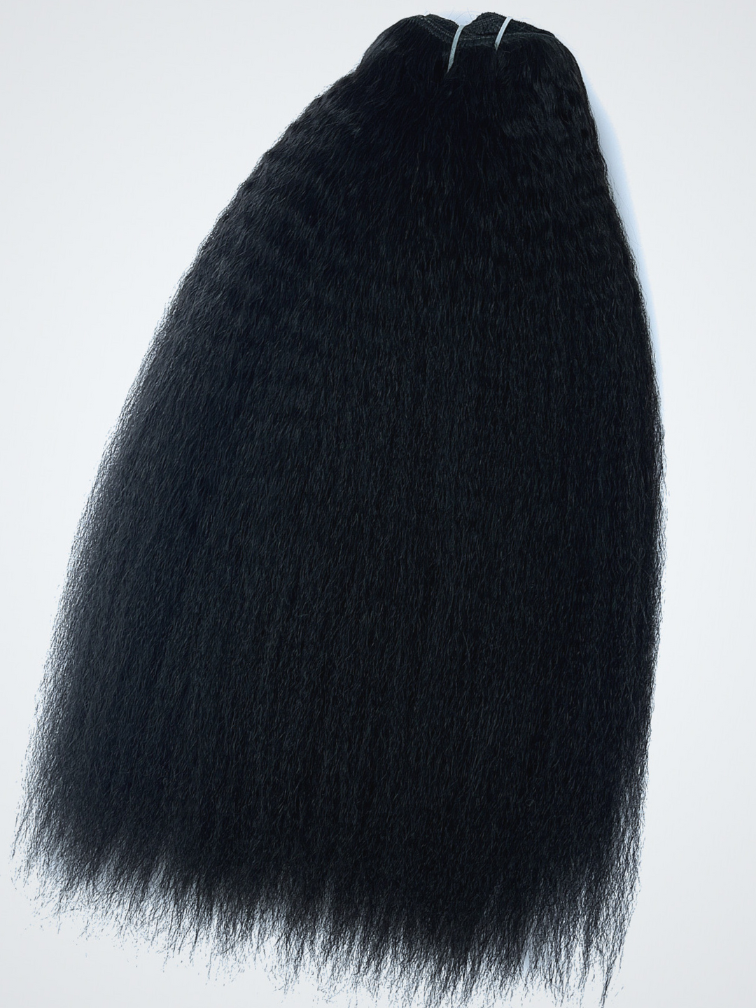 Kinky Straight Human Hair Clip In Extensions