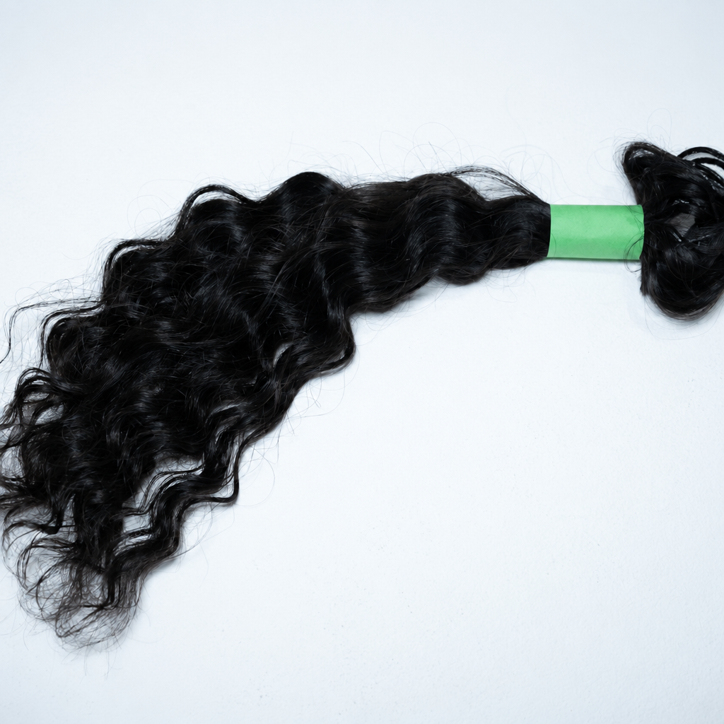 Human Hair Crochet Extensions - 3A Texture - coilycuehair