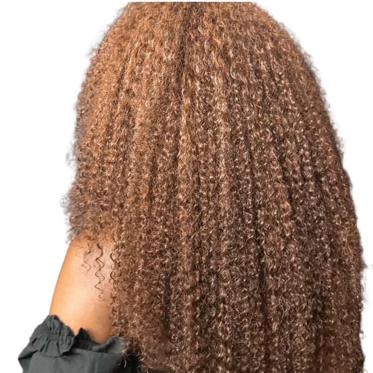 Human Hair Crochet Extensions - 4A Texture - coilycuehair