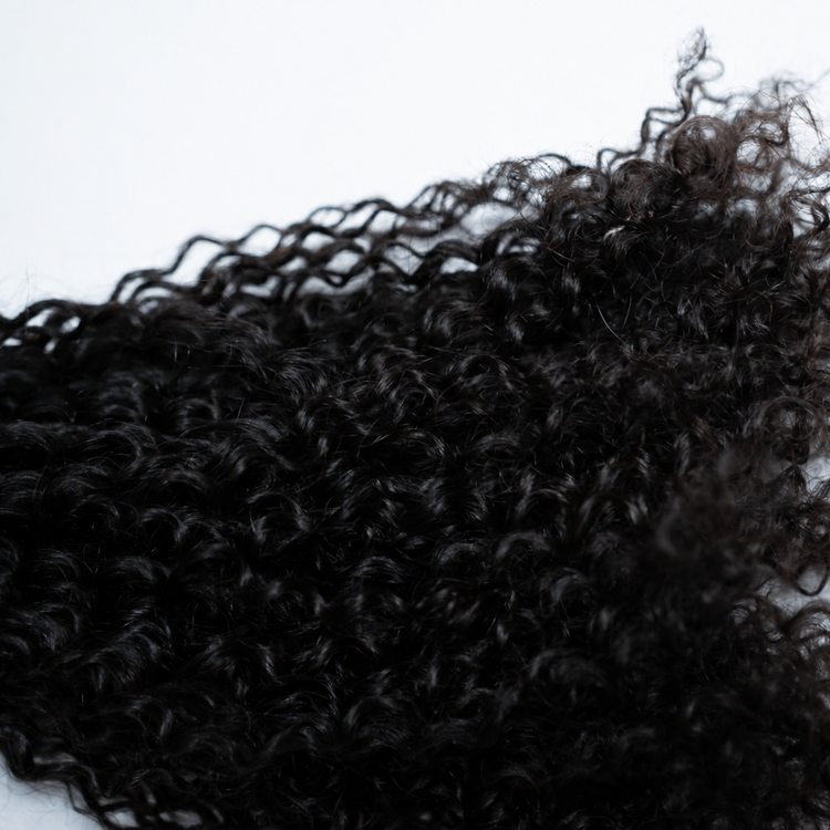 Human Hair Crochet Extensions - 4A Texture - coilycuehair