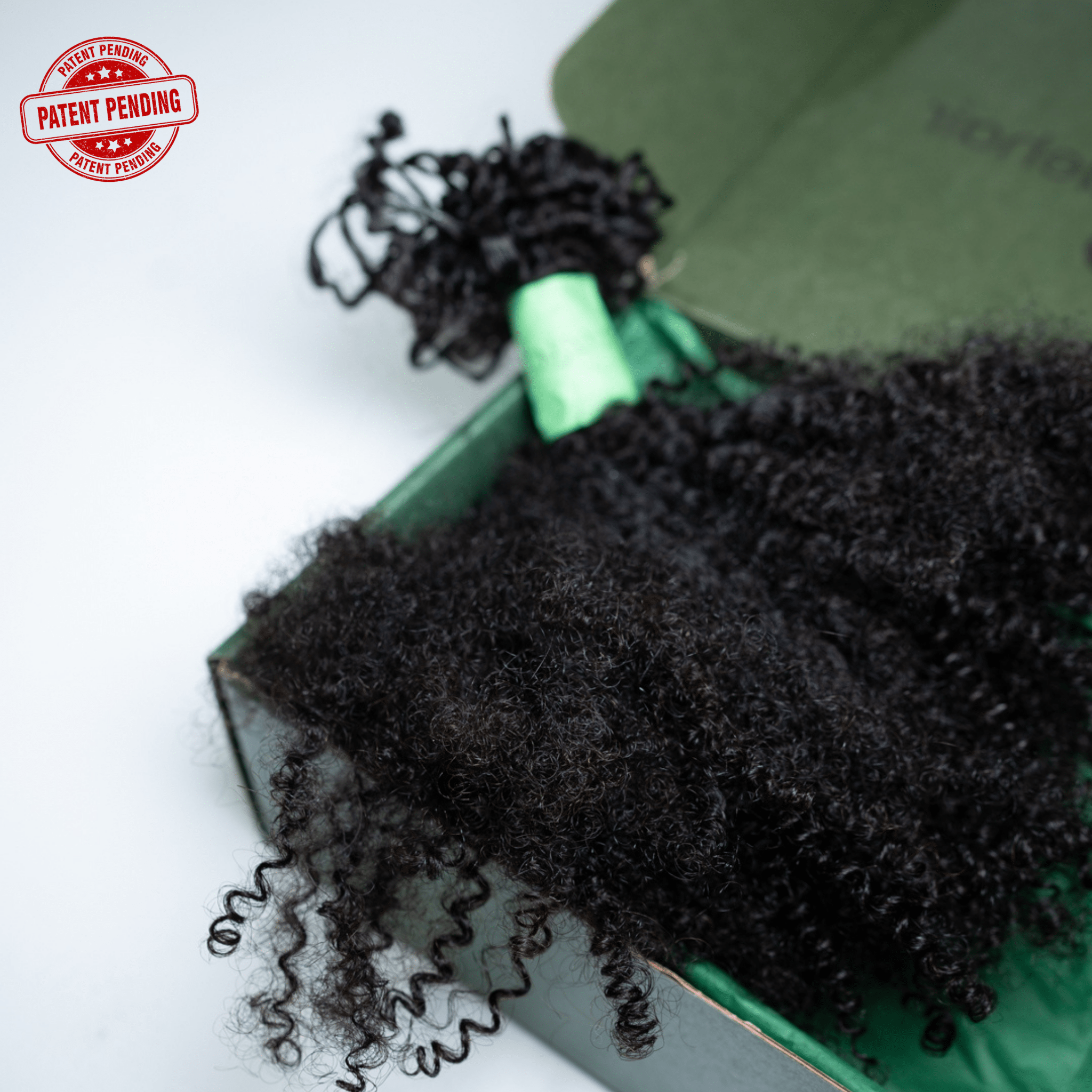 Human Hair Crochet Extensions - 4B/4C Texture curl pattern 