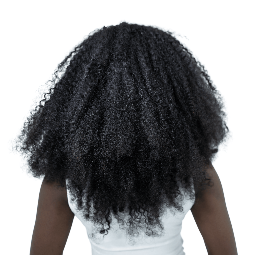 100% Virgin Human Hair Kinky Coily Wefted Bundles for 4A–4C hair