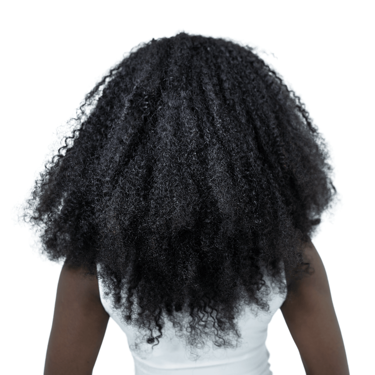 100% Virgin Human Hair Kinky Coily Wefted Bundles for 4A–4C hair