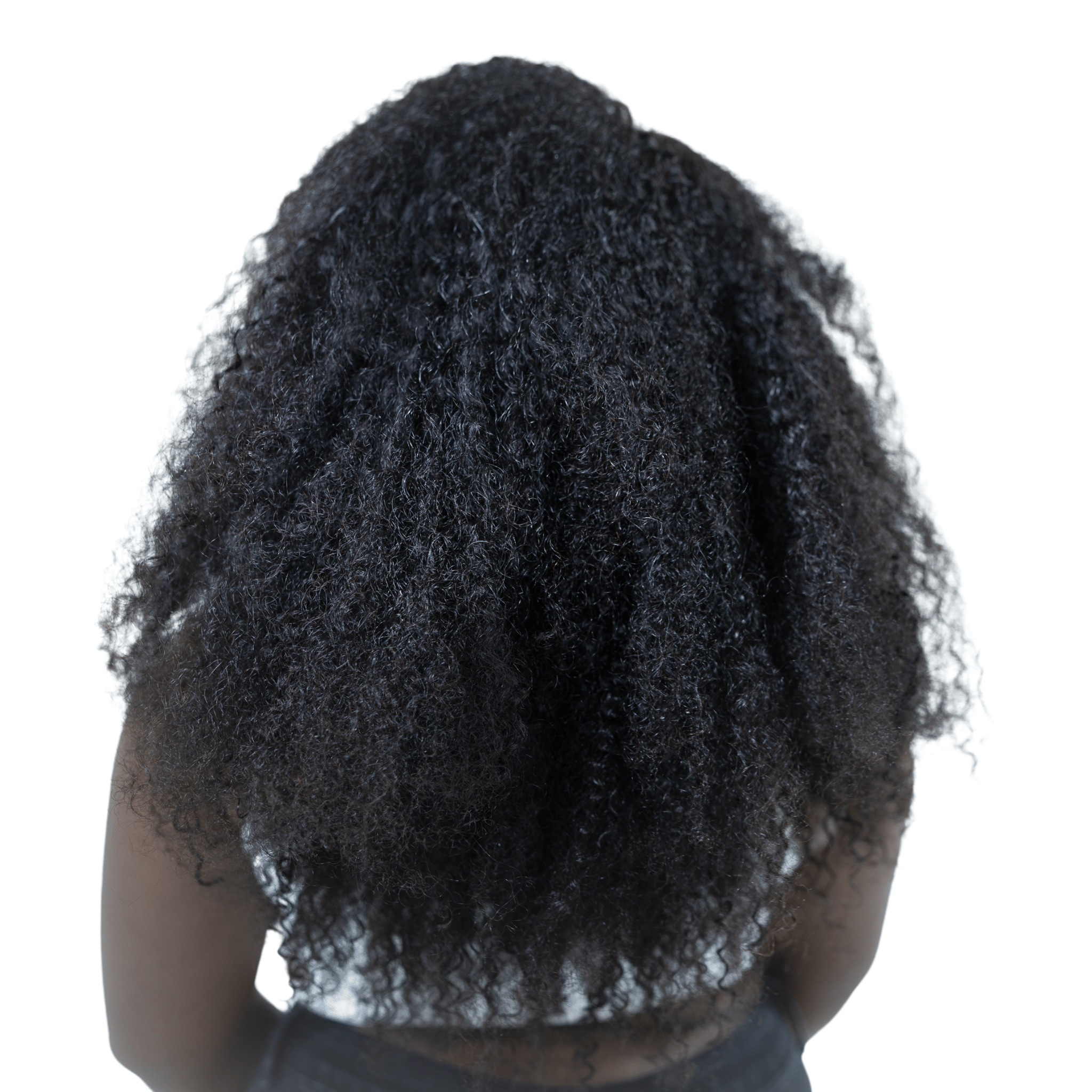 100% Virgin Human Hair Kinky Coily Wefted Bundles for 4A–4C hair