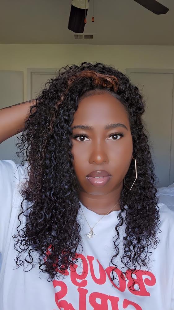 3A human hair crochet extensions with invisible micro‑ring install