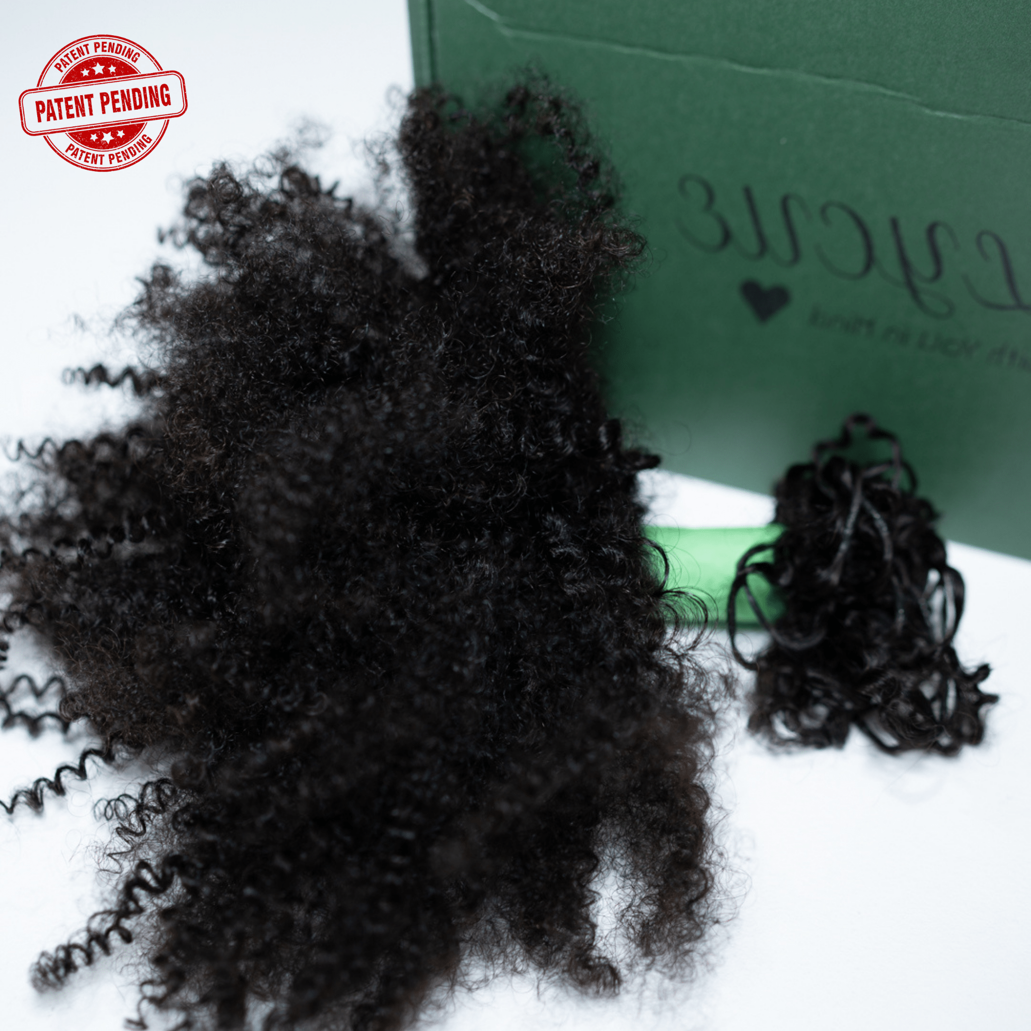 Kinky coily human hair extensions for 4C hair blend