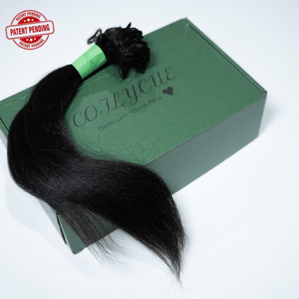 Yaki Straight Human Hair Crochet Extensions - coilycue